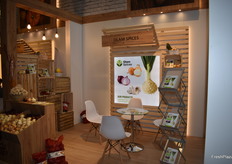 The stand of Egyptian company Olam Spices.